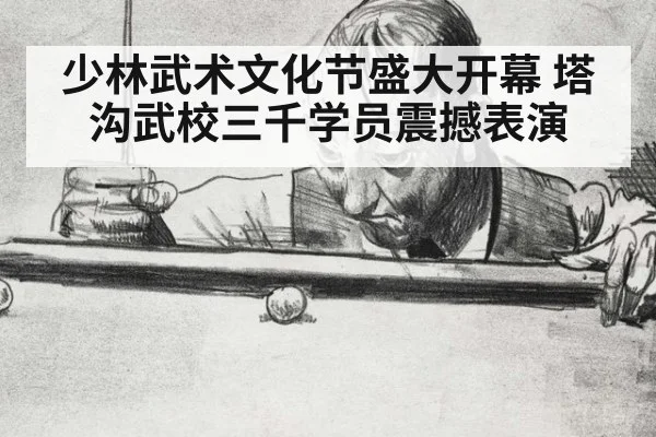 少林武术文化节盛大开幕 塔沟武校三千学员震撼表演